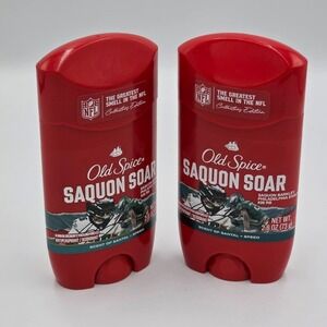Old Spice NFL Saquon Collectors Edition Aluminum Free Deodorant 2.6oz (2 Pk)
